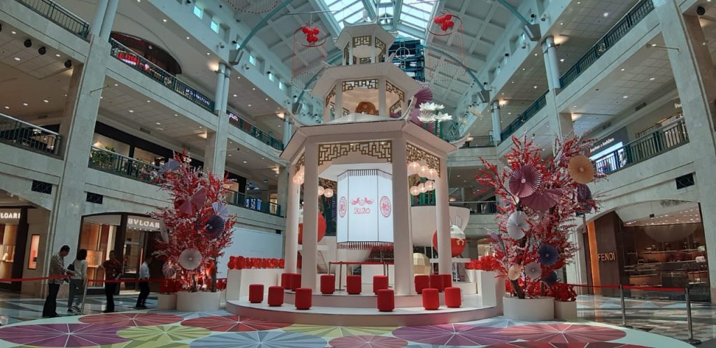 Suasana Tahun Baru Imlek di Mall Jakarta - Berita Daerah