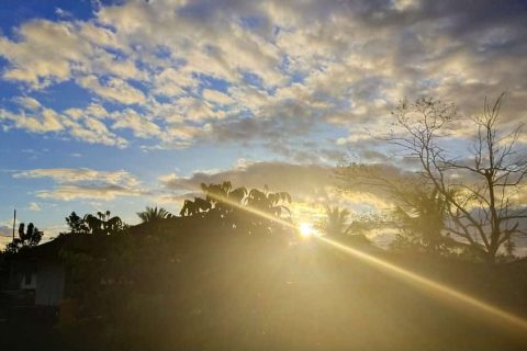 Cerahnya Langit di Kampung Basim, Kabupaten Asmat
