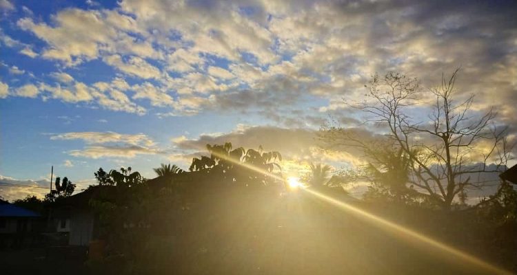 Cerahnya Langit di Kampung Basim, Kabupaten Asmat