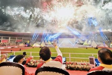 Presiden Menutup Perhelatan ASEAN Para Games XI Tahun 2022