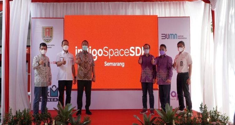 Telkom Resmikan IndigoSpace Semarang Digital Kreatif