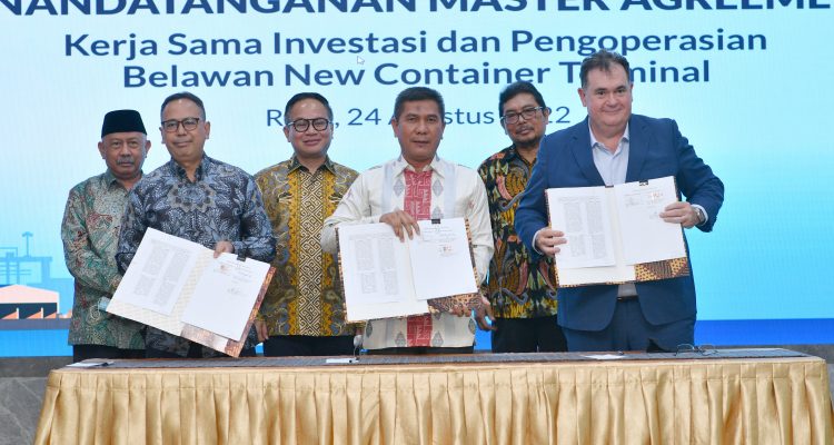 Pelindo & INA Tandatangani Perjanjian Kerja Sama Pengelolaan BNCT