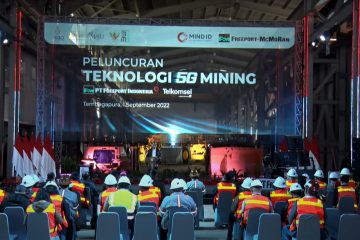 Presiden Jokowi Luncurkan Teknologi 5G Mining