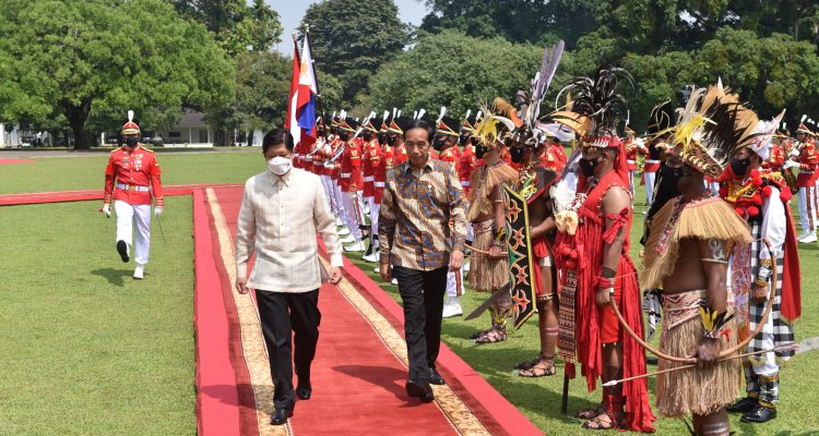 Presiden Jokowi Menyambut Kunjungan Kenegaraan Presiden Ferdinand Marcos Jr.