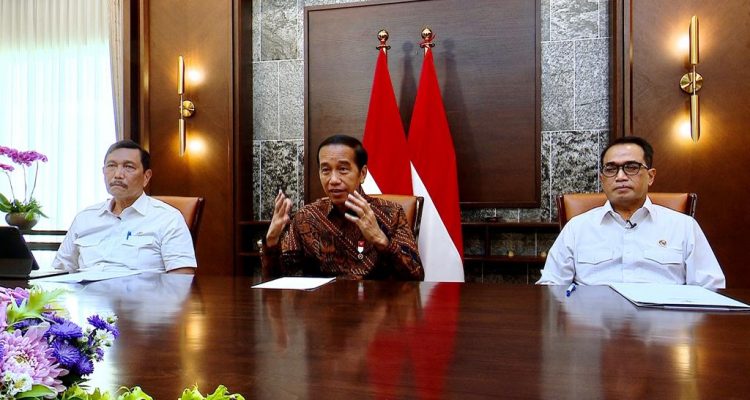 Presiden Jokowi Tandatangani Perpres tentang FIR Indonesia dan Singapura