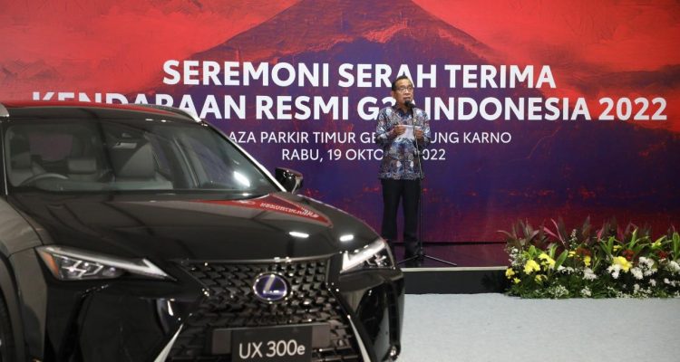 143 Kendaraan Listrik Mendukung Pelaksanaan KTT G20