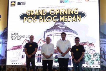 Pos Bloc Medan Sudah Resmi Dibuka Untuk Umum