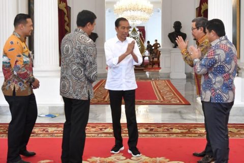 Presiden Terima Kunjungan Direksi BPJS Ketenagakerjaan