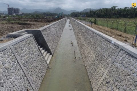 Kementerian PUPR Percepat Pembangunan Pengendali Banjir Bandara YIA