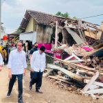 Presiden Meninjau Langsung Titik Pusat Gempa Cianjur