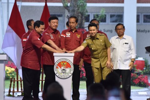 Peresmian Asrama Mahasiswa Nusantara di Surabaya