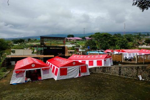 Kemensos Siapkan Seribu Tenda Besar Untuk Korban Gempa Cianjur
