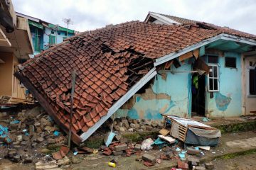 Foto Gempa Cianjur: Desa Cibereum, Kecamatan Cugenang, Kabupaten Cianjur