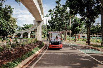 Uji Coba TMII Menjadi Kawasan Wisata Hijau