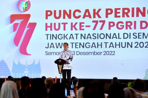 Presiden Jokowi Dorong Guru Tingkatkan Kapasitas Untuk Cetak SDM Unggul