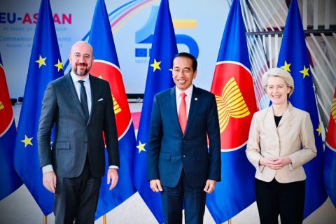 Presiden Hadiri KTT Peringatan 45 Tahun ASEAN-Uni Eropa
