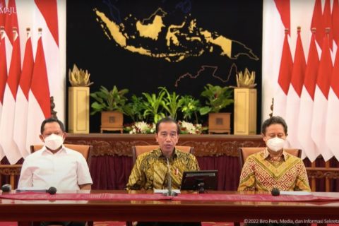 Presiden Jokowi Mengumumkan Pencabutan Kebijakan PPKM