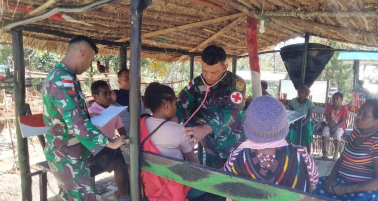 Pos Kesehatan Gratis di Mamberamo Tengah