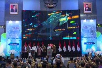 Presiden Jokowi Resmi Membuka Perdagangan BEI 2023