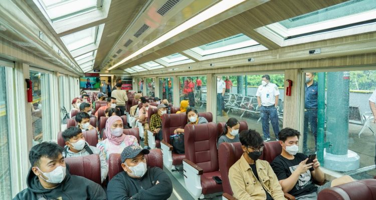 Kereta Panoramic Okupansi Makin Meningkat Sejak Diluncurkan
