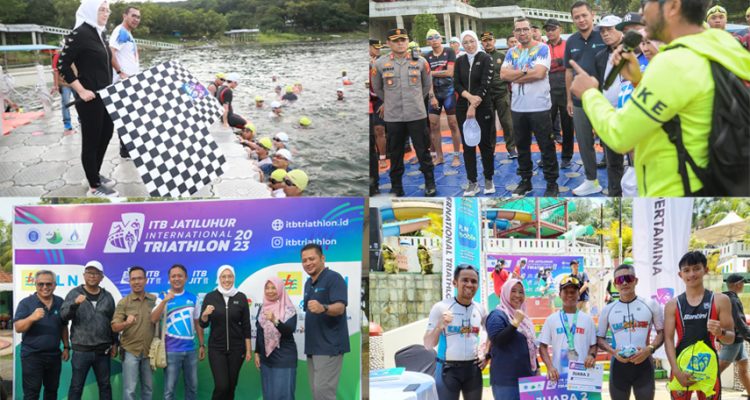 Event ITB Jatiluhur International Triathlon 2023 Diikuti 238 Orang Atlet