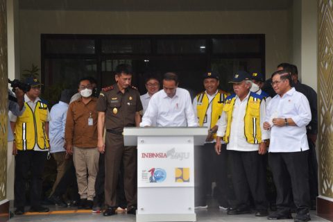 Presiden Meresmikan Rusun Kejati Sulut