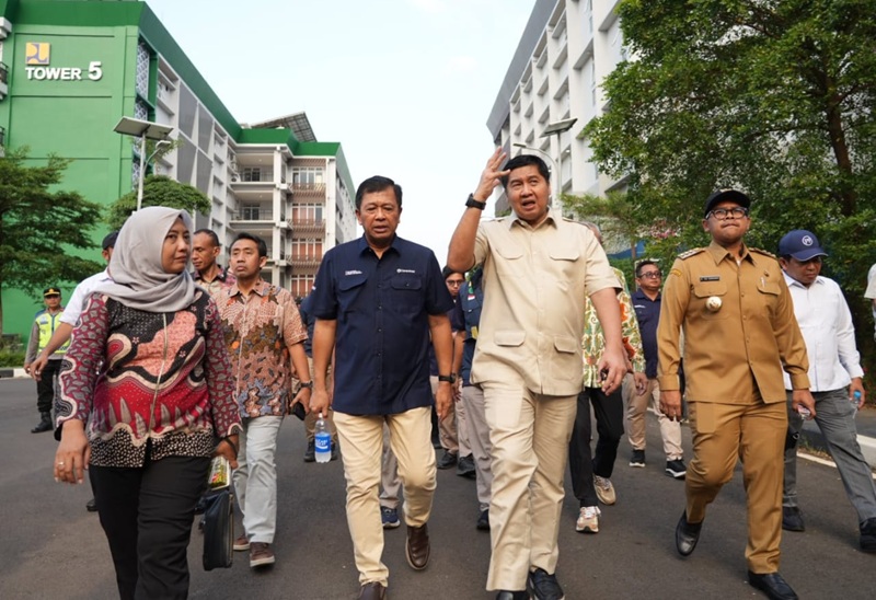 Menteri Maruarar Soroti Banyaknya Hunian Pekerja di Kawasan Industri Batang yang Belum Ditempati