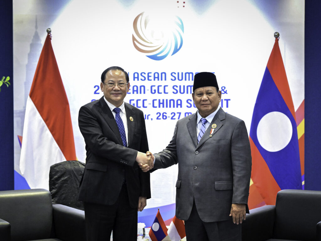 Presiden Prabowo dan PM Lao PDR Siphandone Bahas Upaya Peningkatan Sektor Perdagangan