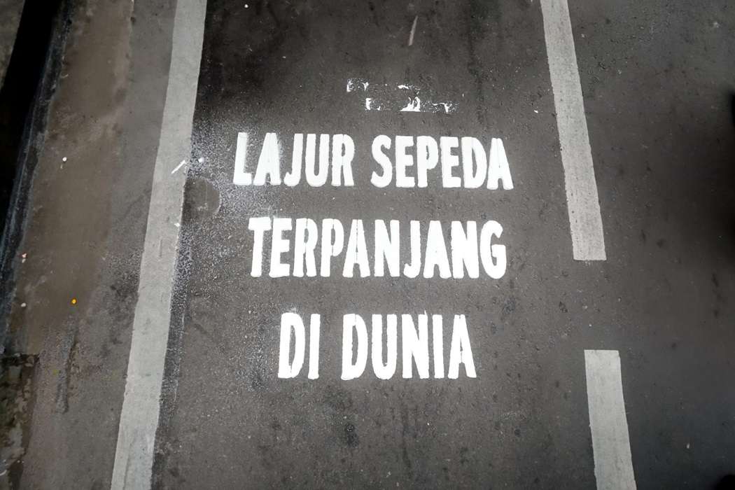Kota Bandung Punya Jalur Sepeda Terpanjang Sedunia