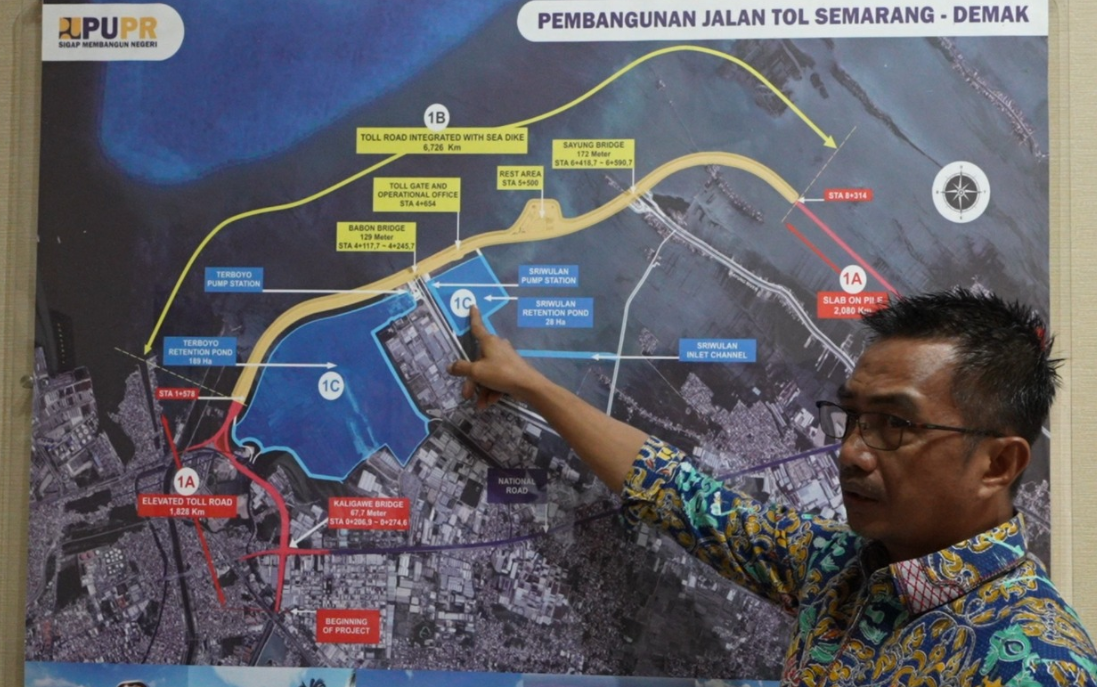 Rampung 2027, Pembangunan Tol Semarang-Demak Seksi 1
