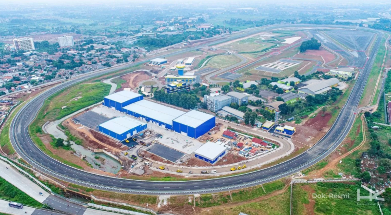 Proyek Pembangunan Fasilitas Uji Kendaraan Bekasi Selesai