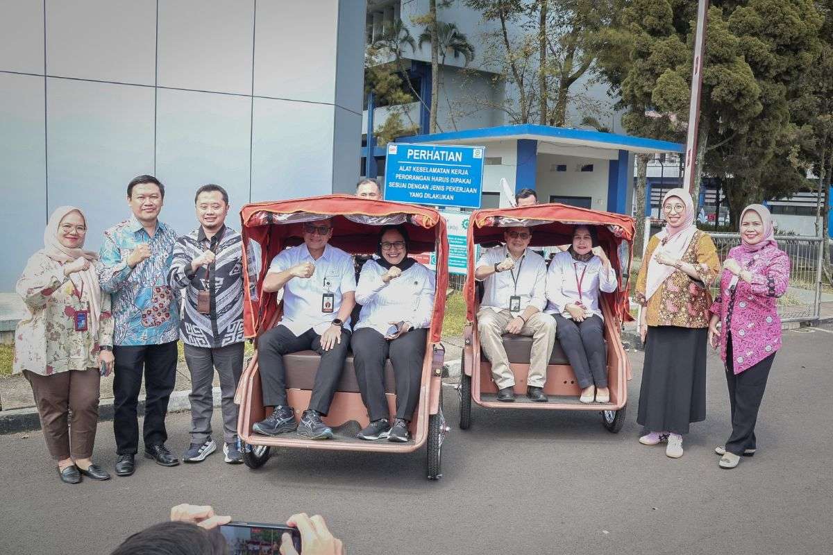 Pesanan Presiden Prabowo, 200 Becak Listrik Telah Rampung