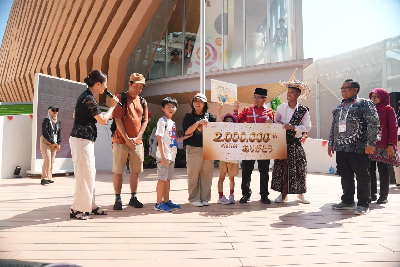 Paviliun Indonesia di World Expo 2025 Osaka Capai 2 Juta Pengunjung