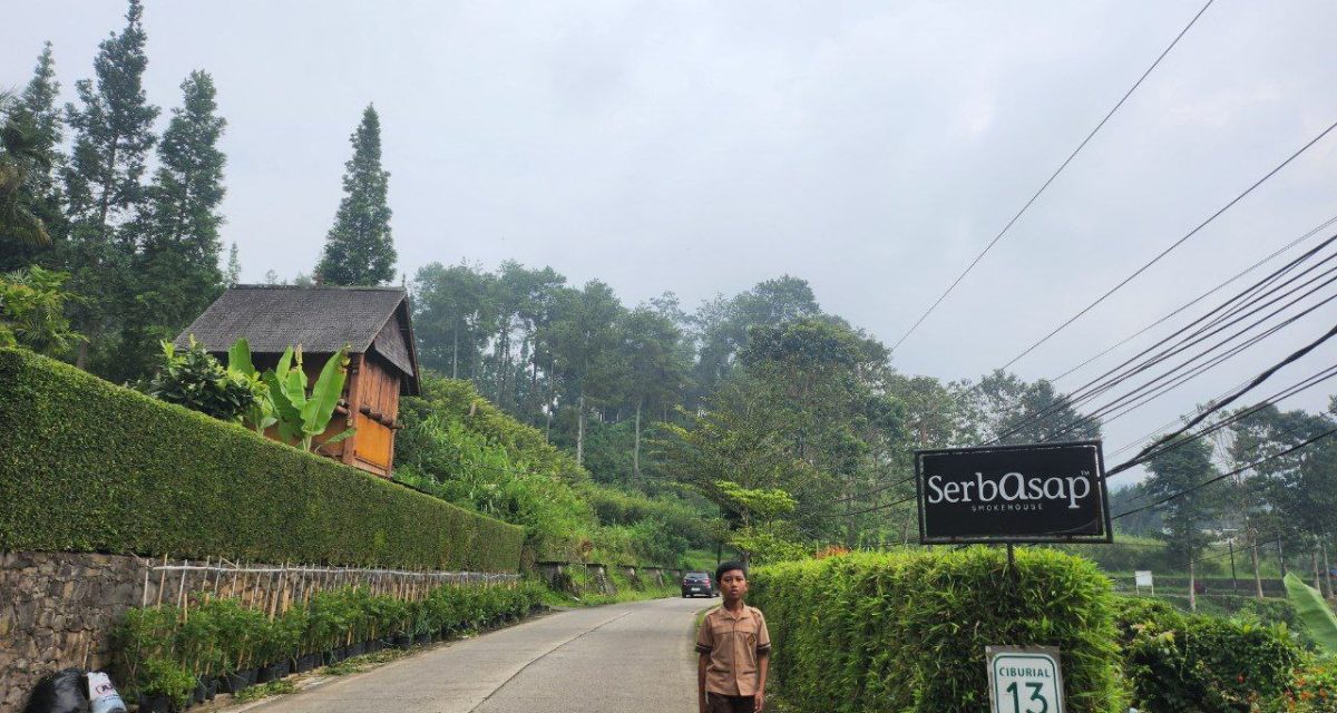 Suasana sejuk dan asri di salah satu dataran tinggi di Desa Ciburial, Kecamatan Cimenyan, Kabupaten Bandung, Provinsi Jawa Barat, foto Rabu 3 Desember 2025.